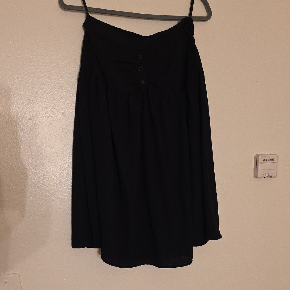 Chic Black A-Line Women's Skirt